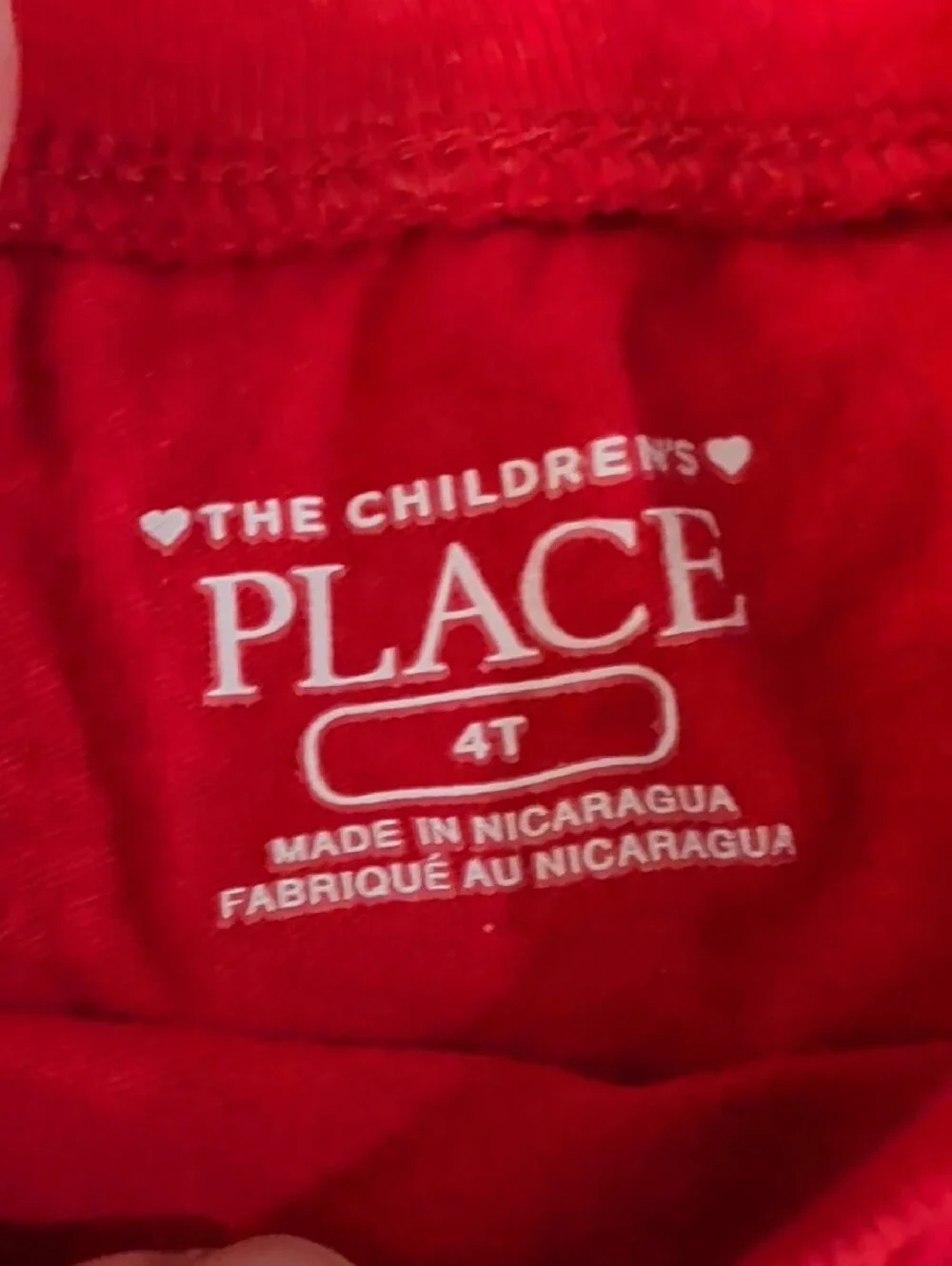 The Children's Place Red Graphic Holiday Tee